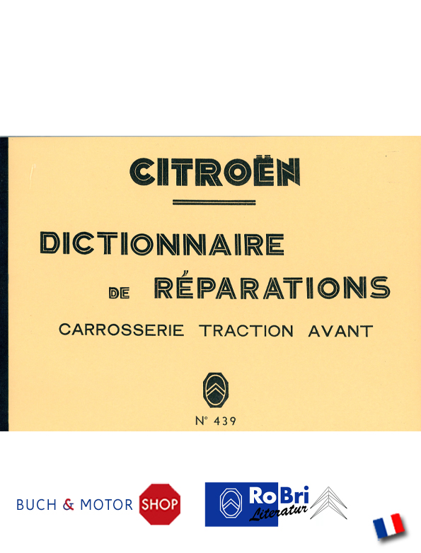 Citroën Traction Avant Repair Manual No 439